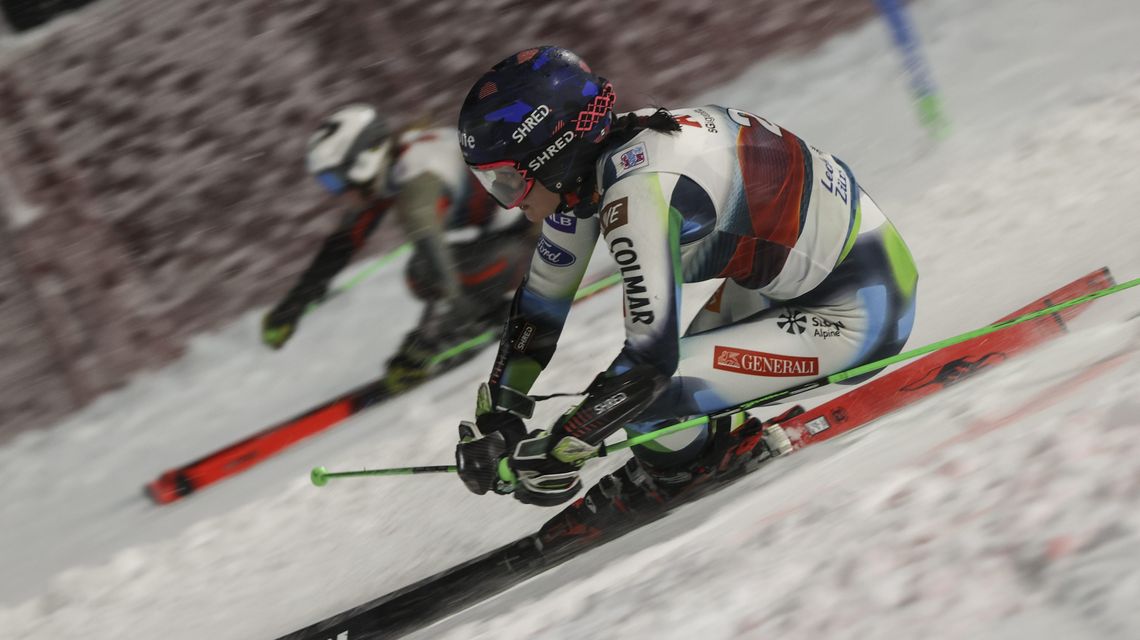 Slovenian skier Slokar wins parallel event for 1st World Cup