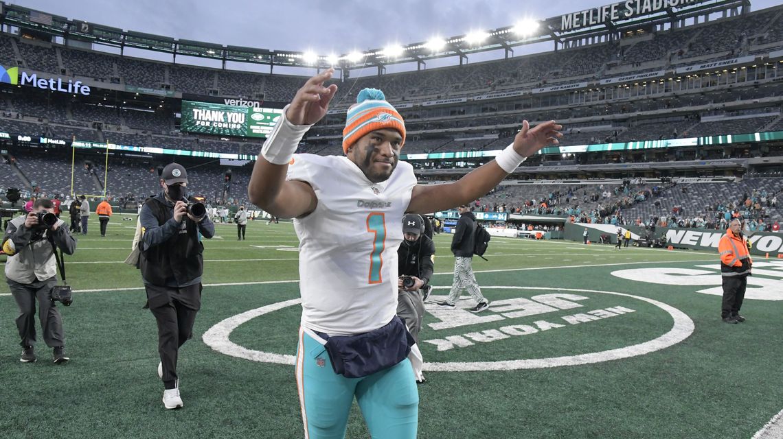Dolphins win third straight, top Jets 24-17