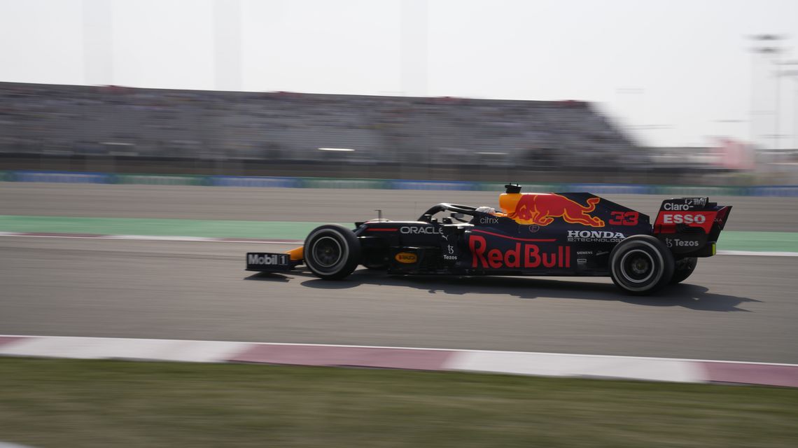 F1 leader Verstappen tops first practice at Qatar GP