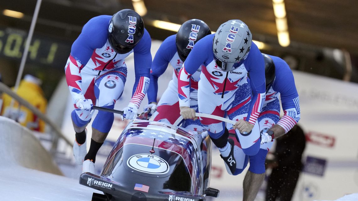 Germany sweeps golds in World Cup bobsled races