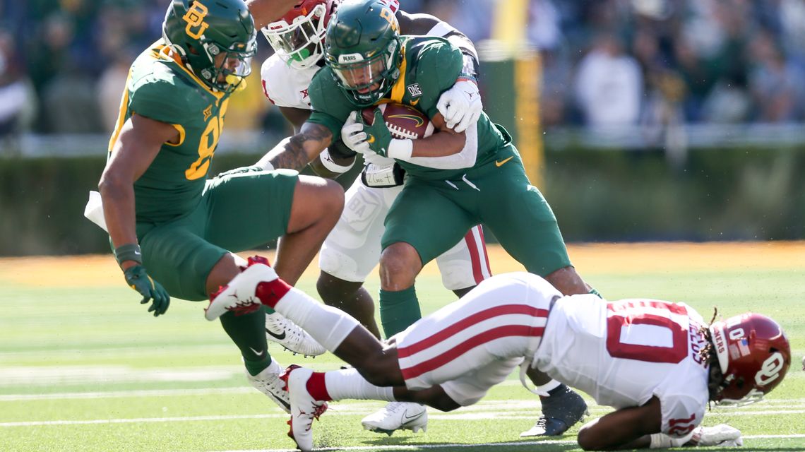 Smith LB to RB to lead Big 12 quintet of 1,000-yard rushers