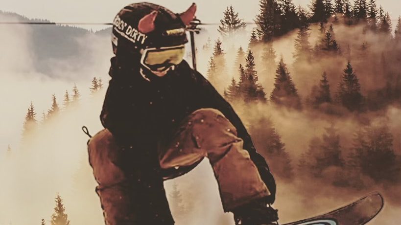 Competitive snowboarder Jax Allen, 12, won’t stop until he gets to the top
