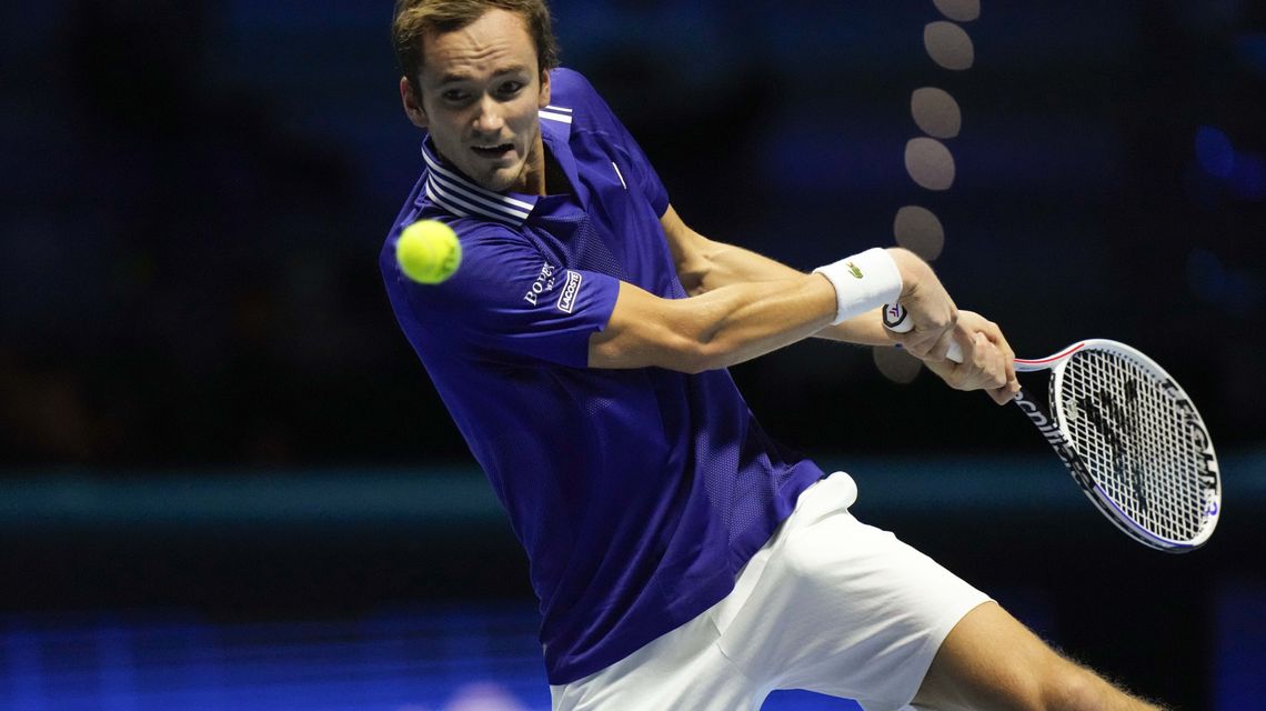 Medvedev beats Hurkacz in opening match of ATP Finals