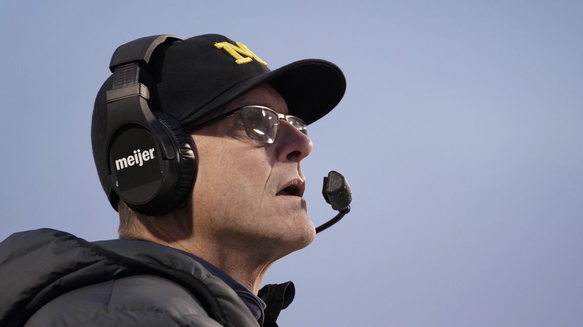 Harbaugh hopes changes help Michigan finally beat Ohio State