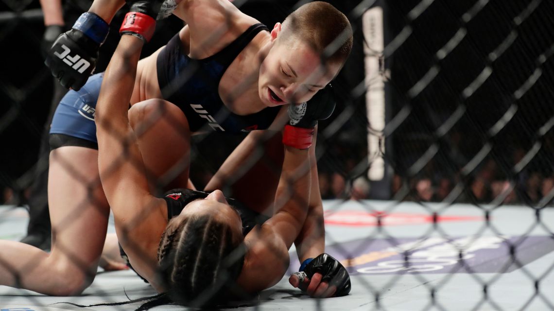 Namajunas, Usman fight in rematches in UFC return to NYC
