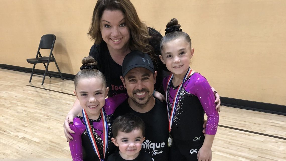 Lehr sisters are tumbling their way into a promising future alongside their coach/mom