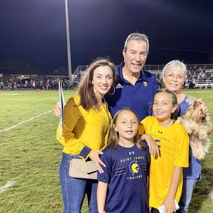 Jimmy Perry becomes winningest football coach in Saint James School history