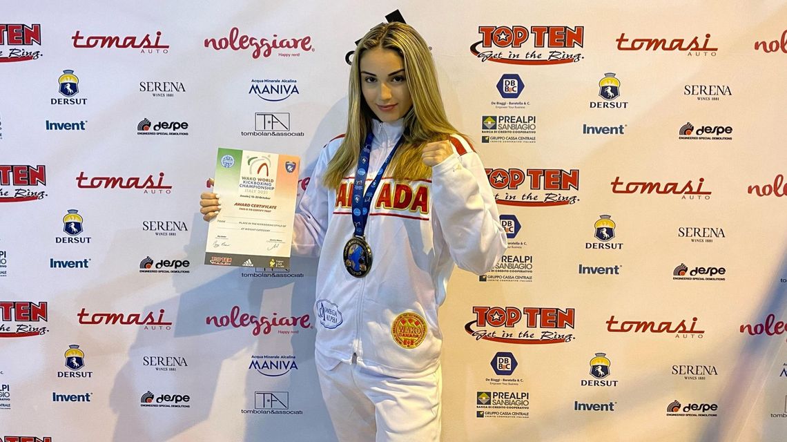 Barrie K-1 kickboxer Taylor Malynyk cleans house in Italy and Mexico
