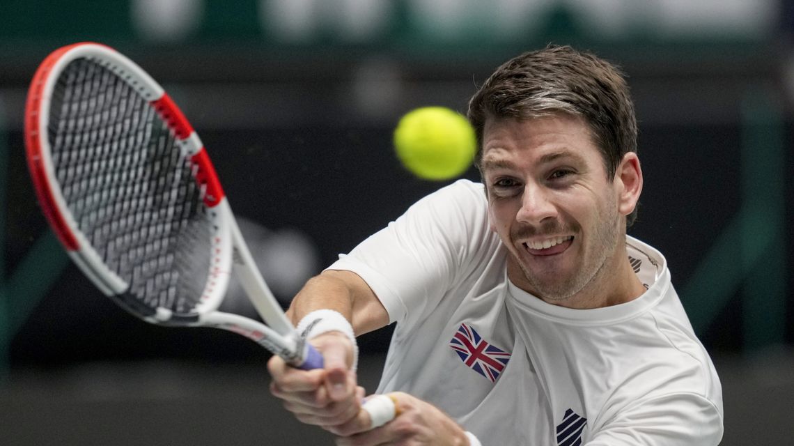 Britain, Kazakhstan win opening ties in Davis Cup finals