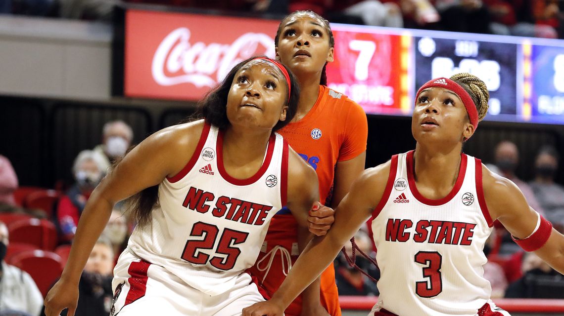 No. 5 NC State women top Florida; coach Moore gets 750th win