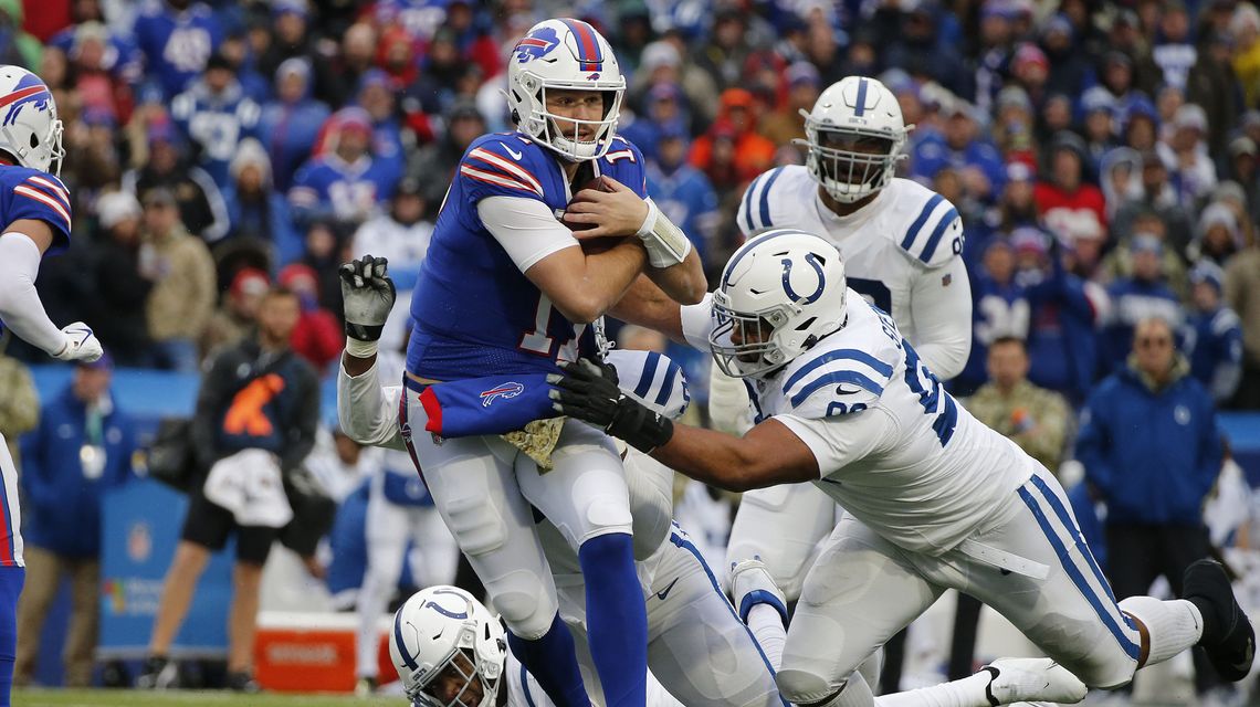 Bottom falls out for Bills in bumbling 41-15 loss to Colts
