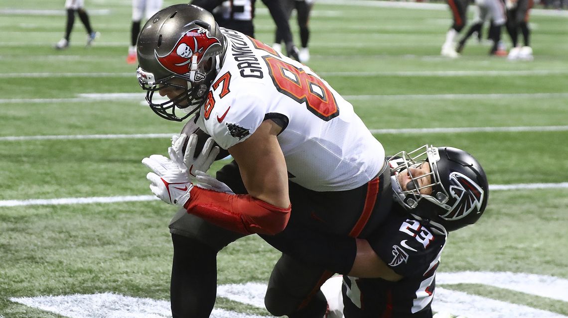 Falcons S Erik Harris done for season with pectoral injury
