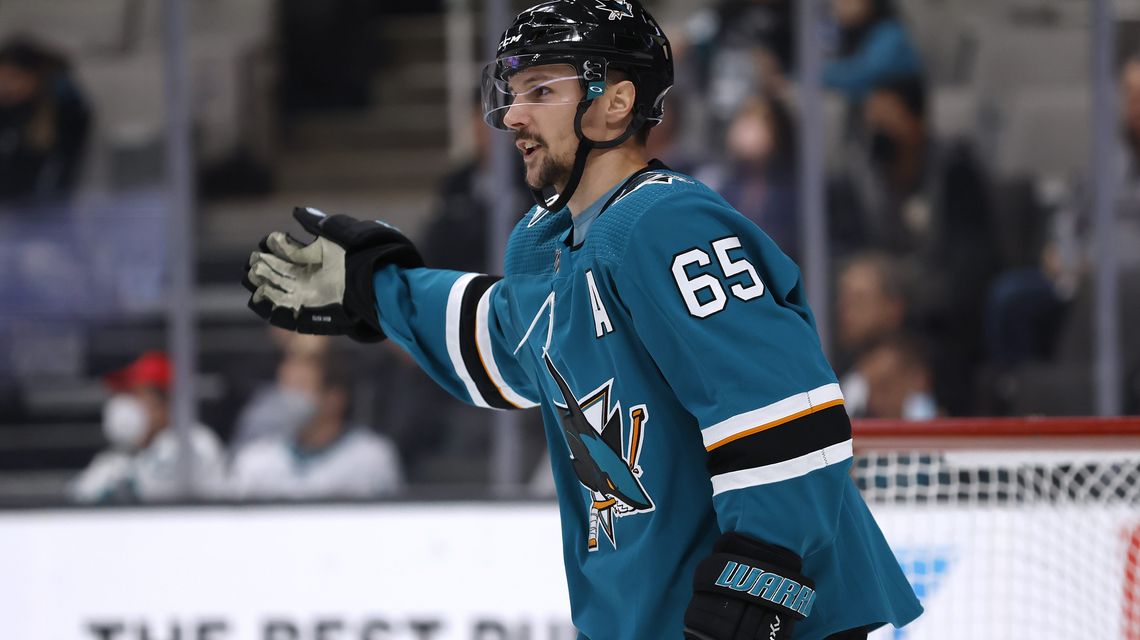 Hertl’s hat trick leads Sharks past Flames 5-3