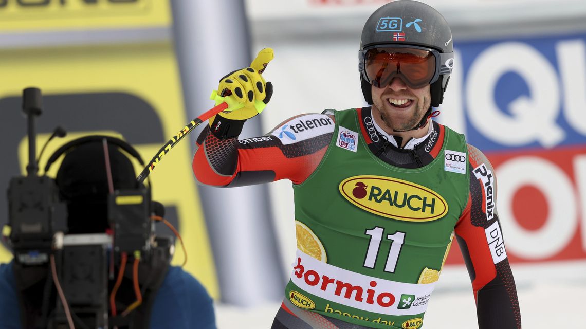 Kilde confirms his super-G dominance with 3rd straight win