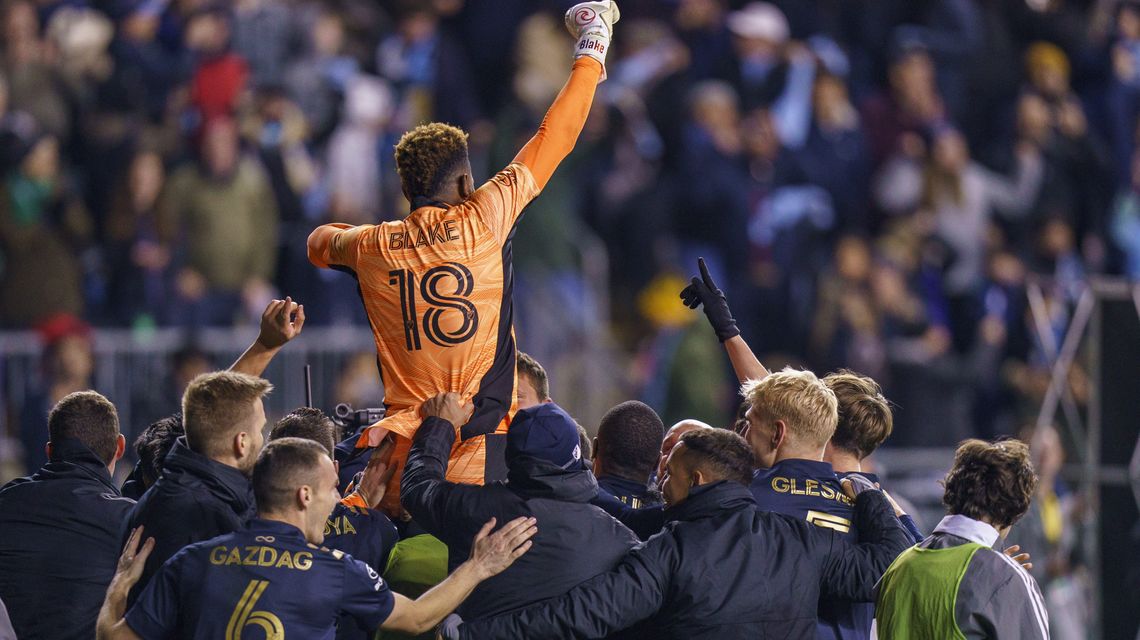 Blake’s saves carry Union to brink of MLS Cup championship