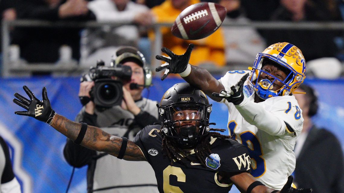 No. 17 Pitt rolls by No. 18 Wake Forest 45-21 for ACC title