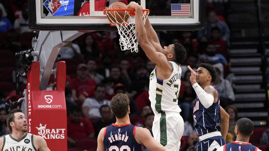 Milwaukee ends Houston’s 7-game streak with 123-114 win