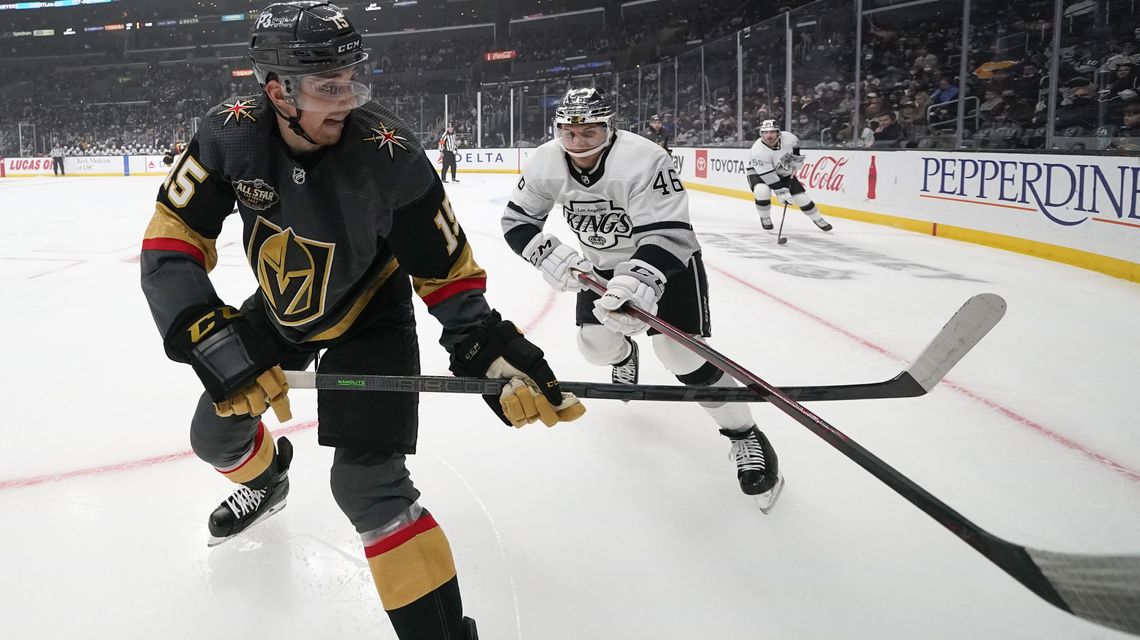 Golden Knights beat Kings 6-3 for 6th straight road win