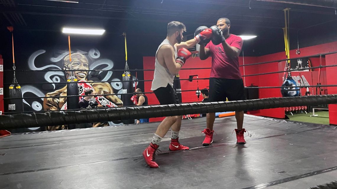 A boxing gym in Calgary Northeast, the way out of trouble