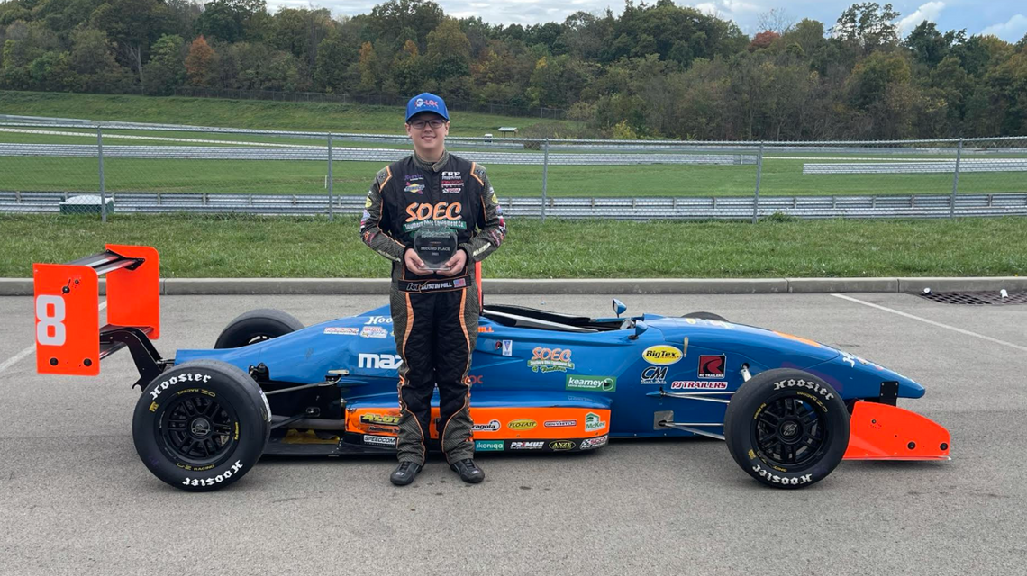 From karts to cars, Austin Hill is racing all over North America