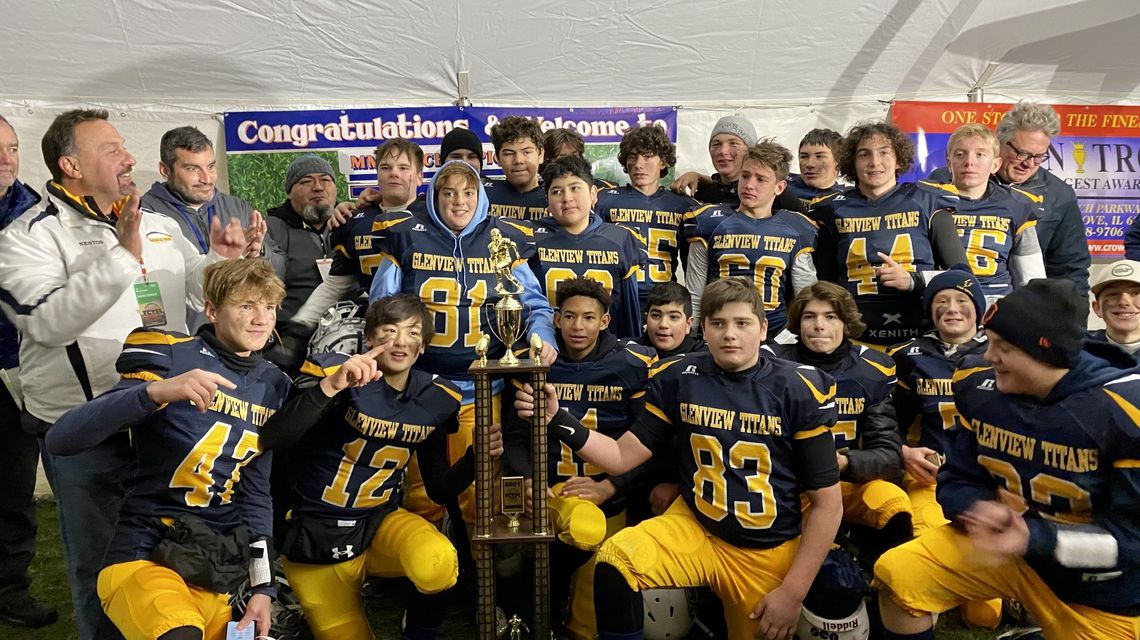 Glenview Jr. Titans win TCYFL 2A Championship as first-year league members