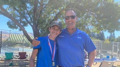 Raihan Lele is climbing up the tennis rankings at Foothill MS and beyond