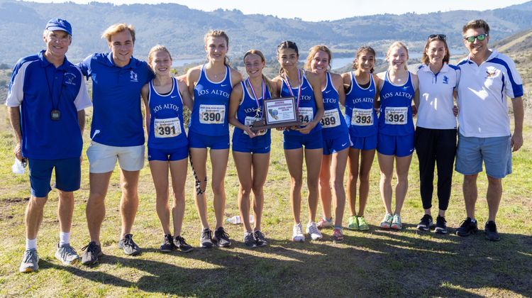 Los Altos girls cross country runs to successful season
