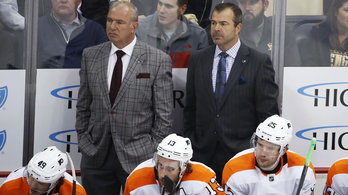 Flyers fire Vigneault after 8 straight losses