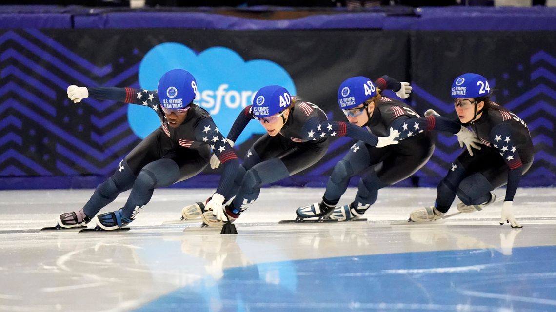 Ready to rumble: Mixed relay debuts in short track skating