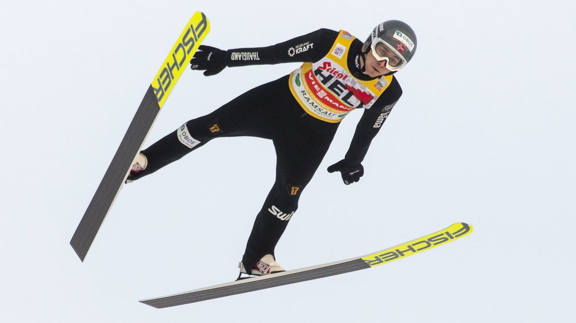 Norway’s Riiber dominant soaring, skiing into 2022 Olympics