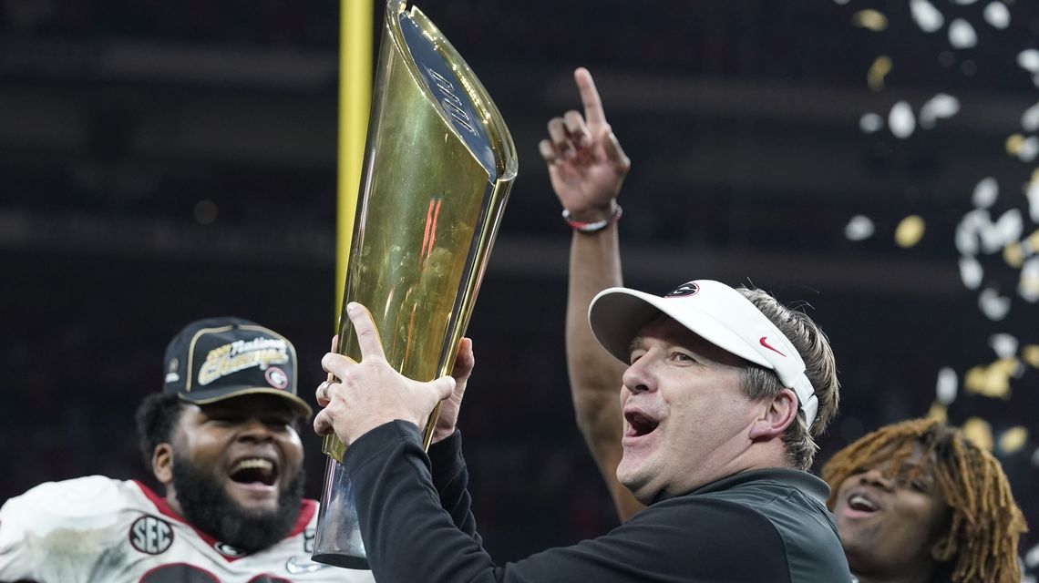Georgia No. 1 in AP poll for second time, with Alabama No. 2