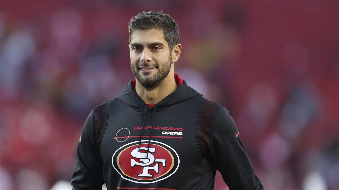 49ers list QB Jimmy Garoppolo as questionable for finale