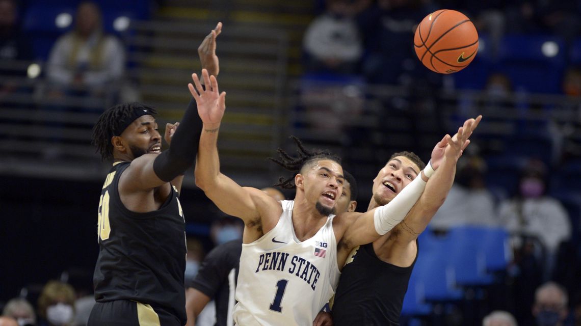 Williams leads No. 3 Purdue past Penn State 74-67