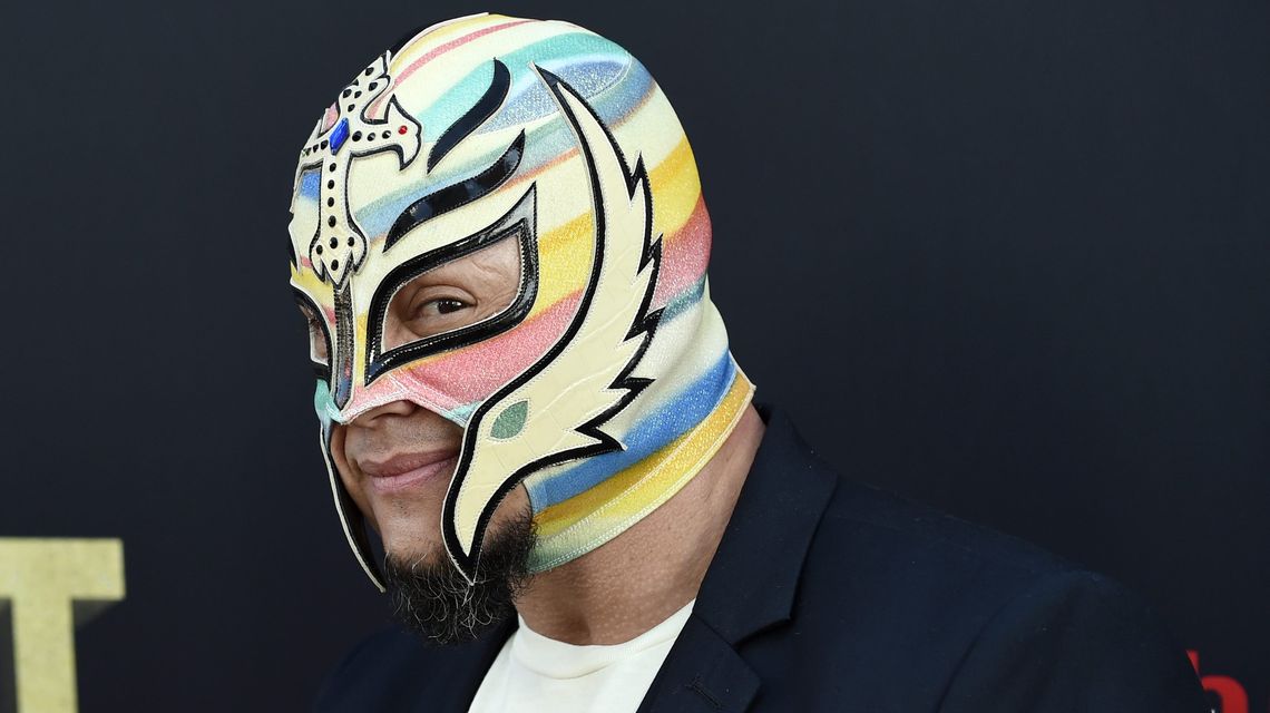 Rey Mysterio flying high as cover star for WWE 2K22