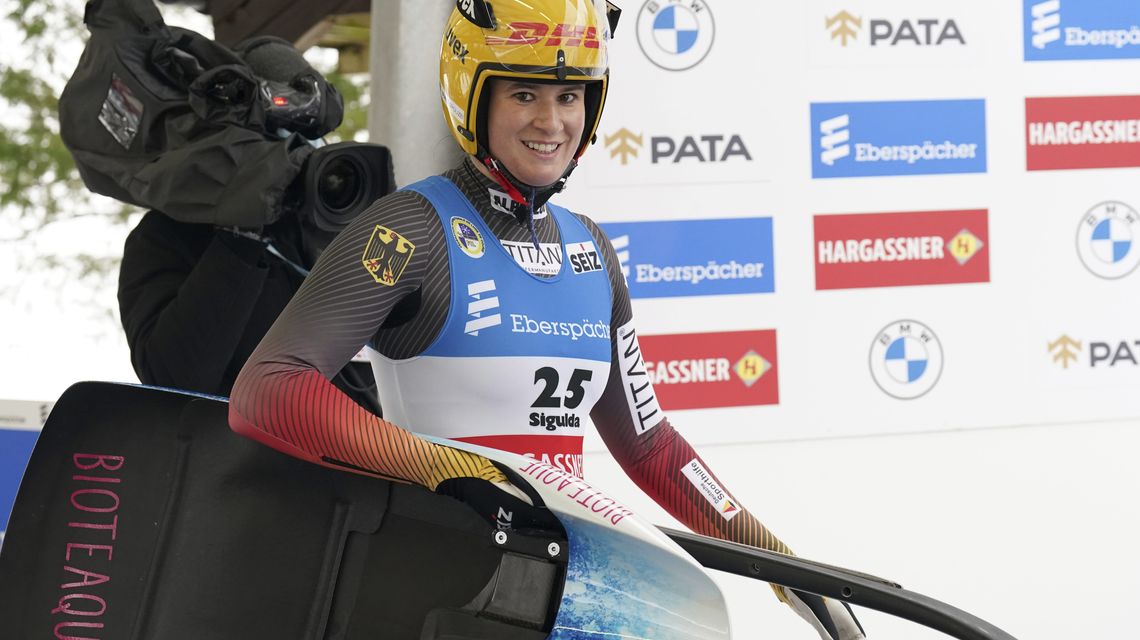 German luge star Geisenberger says she’s going to Olympics