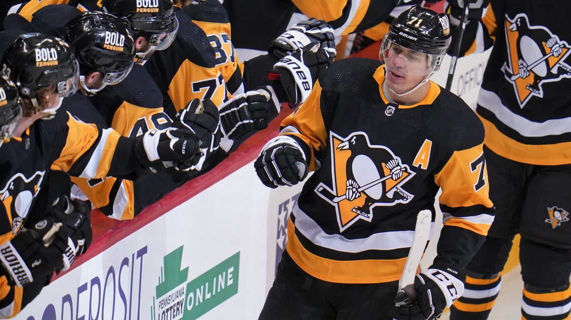 Malkin, Crosby lift streaking Penguins over Senators