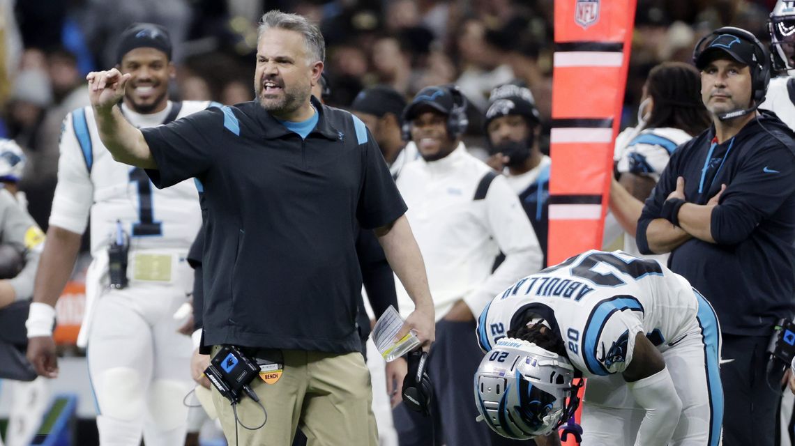 Panthers fire 3 coaches, including special teams coordinator