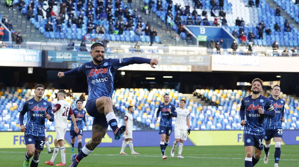 Napoli beats Salernitana to go 2nd ahead of Milan-Juventus