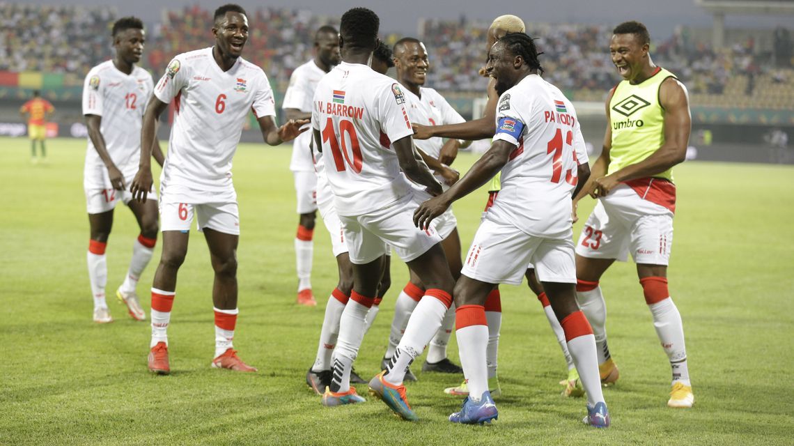 Gambia into quarterfinals in 1st African Cup appearance