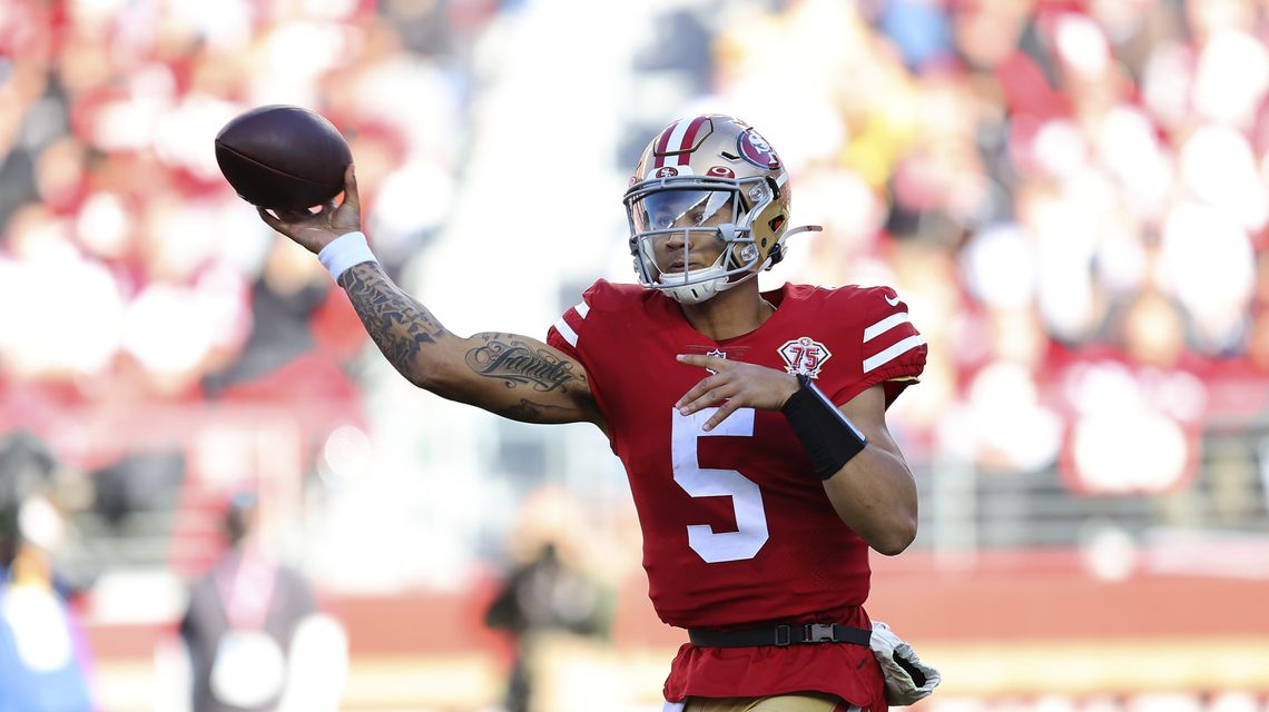 Lance throws 2 TD passes to lead 49ers past Texans 23-7