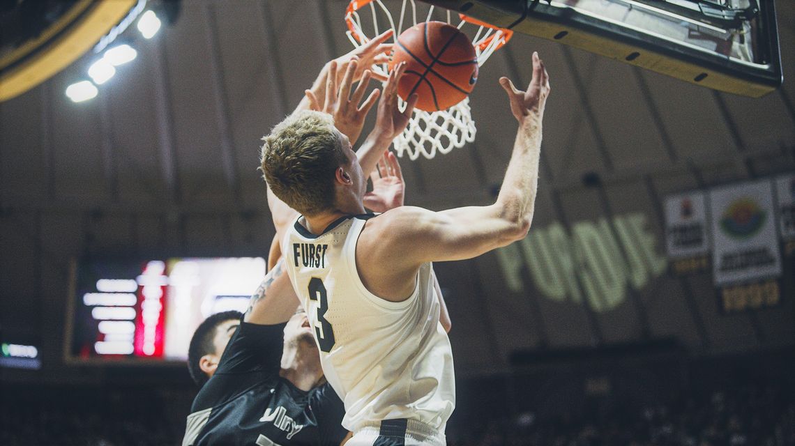 Caleb Furst already contributing to rise of Purdue basketball