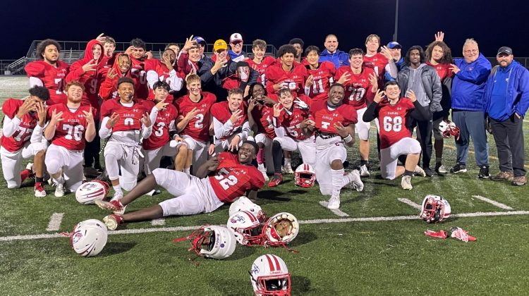 The Centennial Eagles continue their long road back to the football field