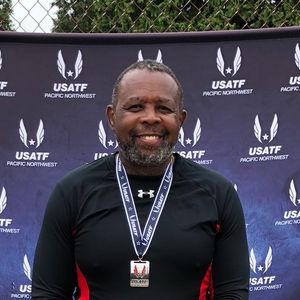USATF athlete Mike Hambrick, 62, works to help athletes regardless of age stay in shape