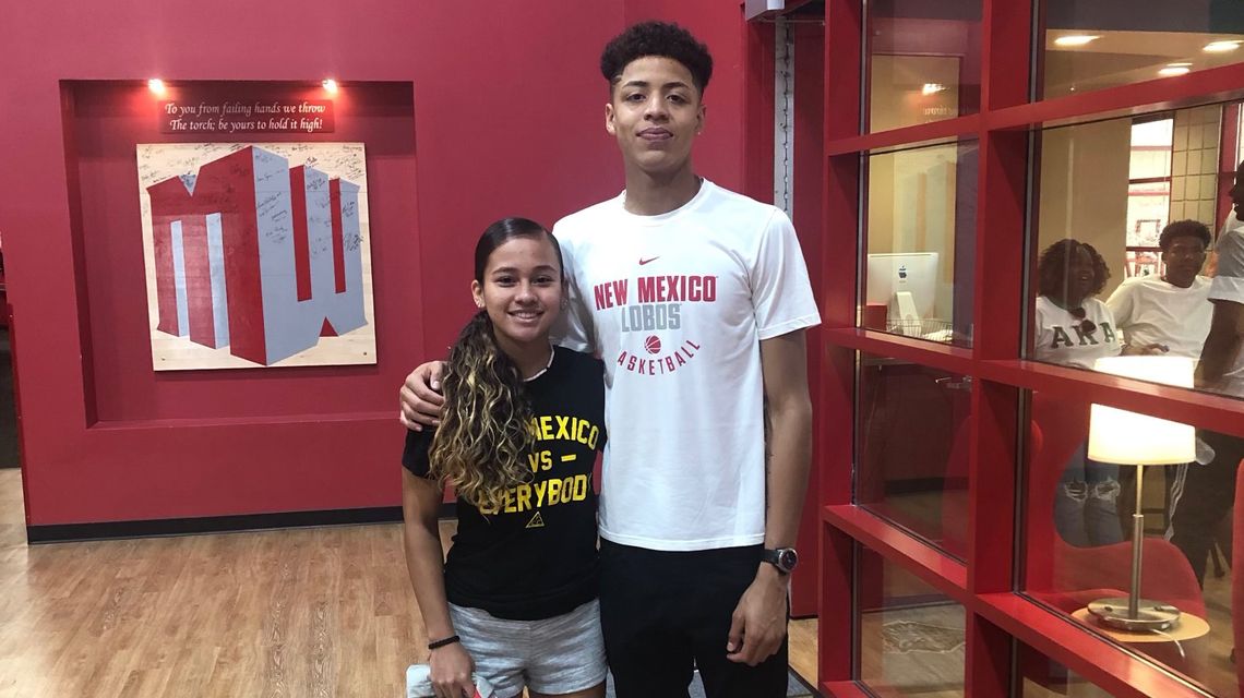 New Mexico commit Jaelyn Bates plays for more than herself