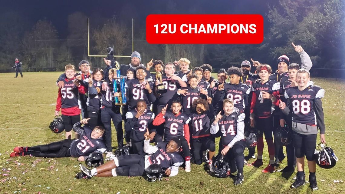 Three Simpsonville youth football teams dominate in championship games in their divisions