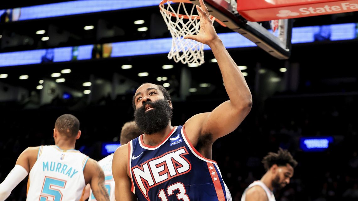 With Harden back, Nets’ Big Three available against Bulls