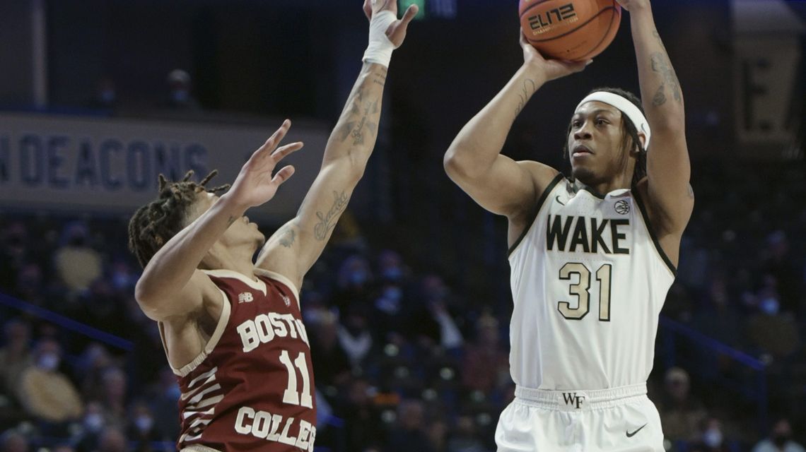 Wake Forest beats Boston College for 4th straight ACC win