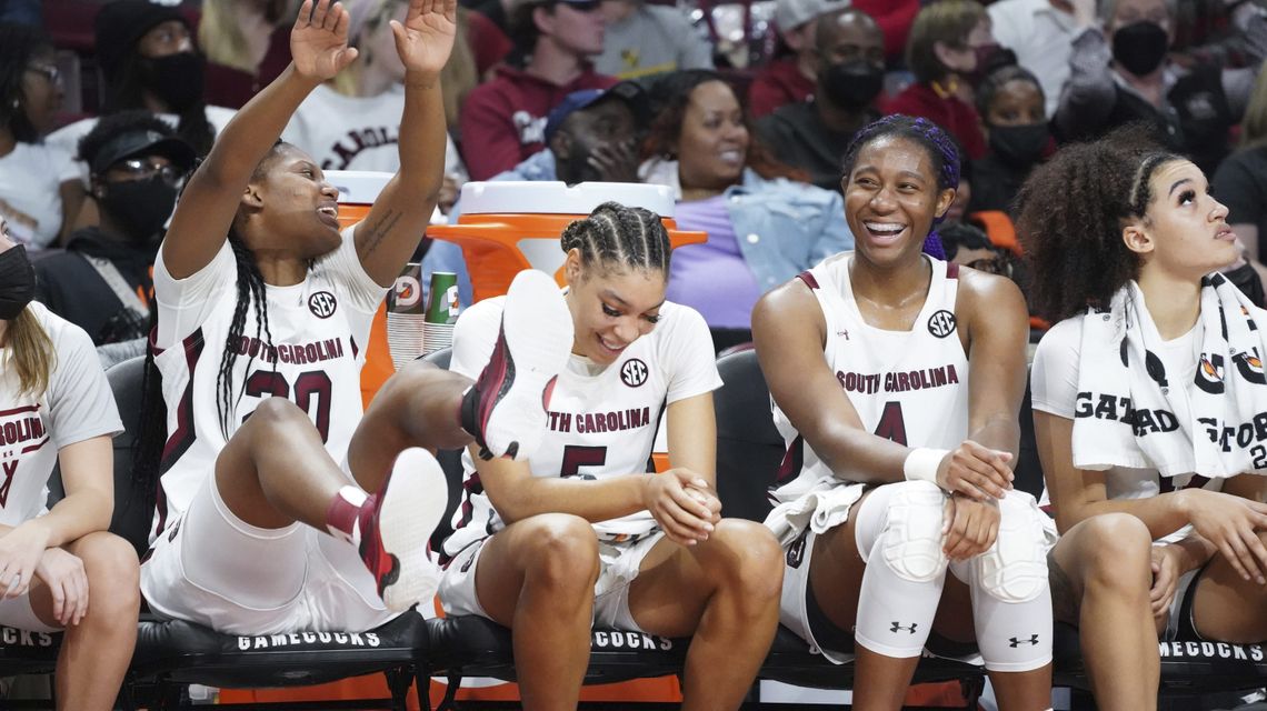 South Carolina still No. 1 in AP women’s basketball poll
