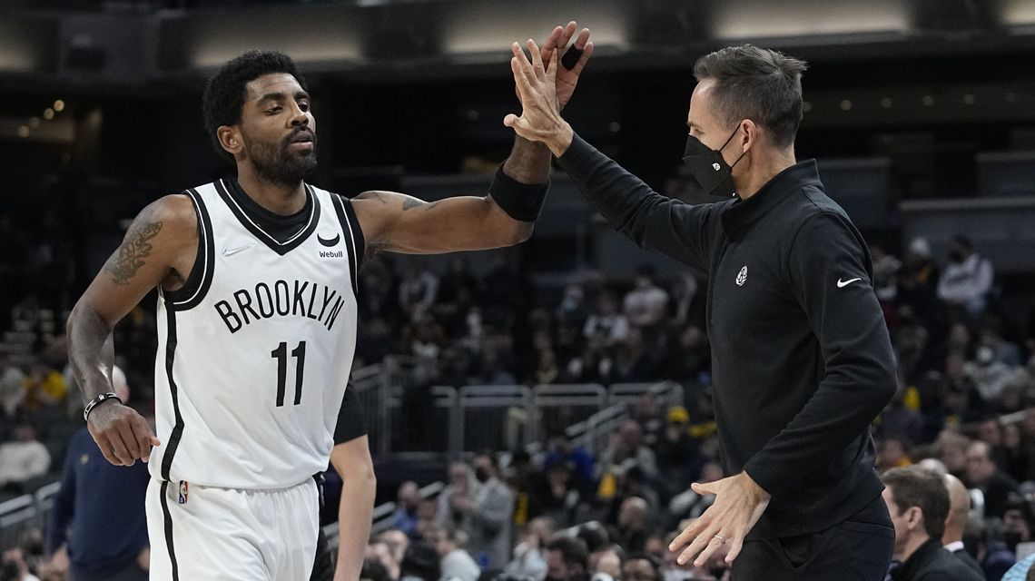Irving helps Nets charge past Pacers in his season debut