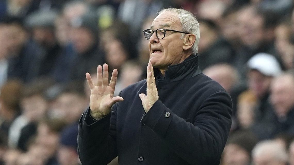 Watford fires Ranieri after falling into EPL relegation zone